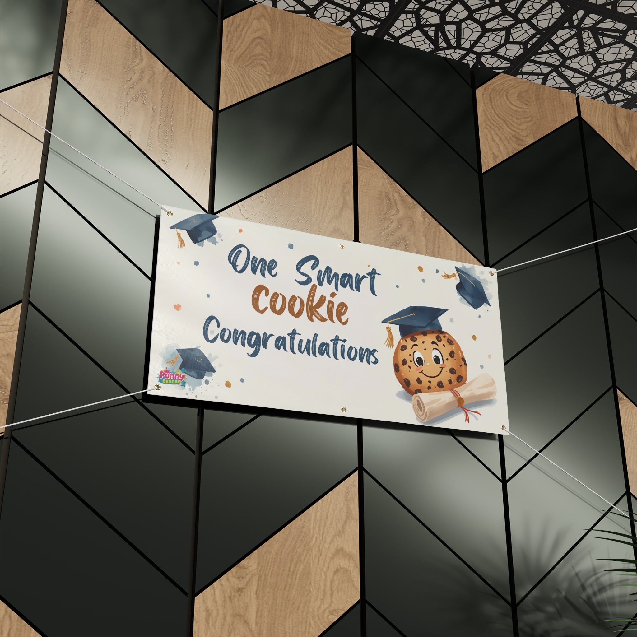 One Smart Cookie Congratulations Graduation Banner! 🎓🍪