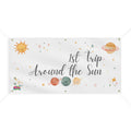 1st Trip Around the Sun Banner - Baby’s First Birthday Space Theme