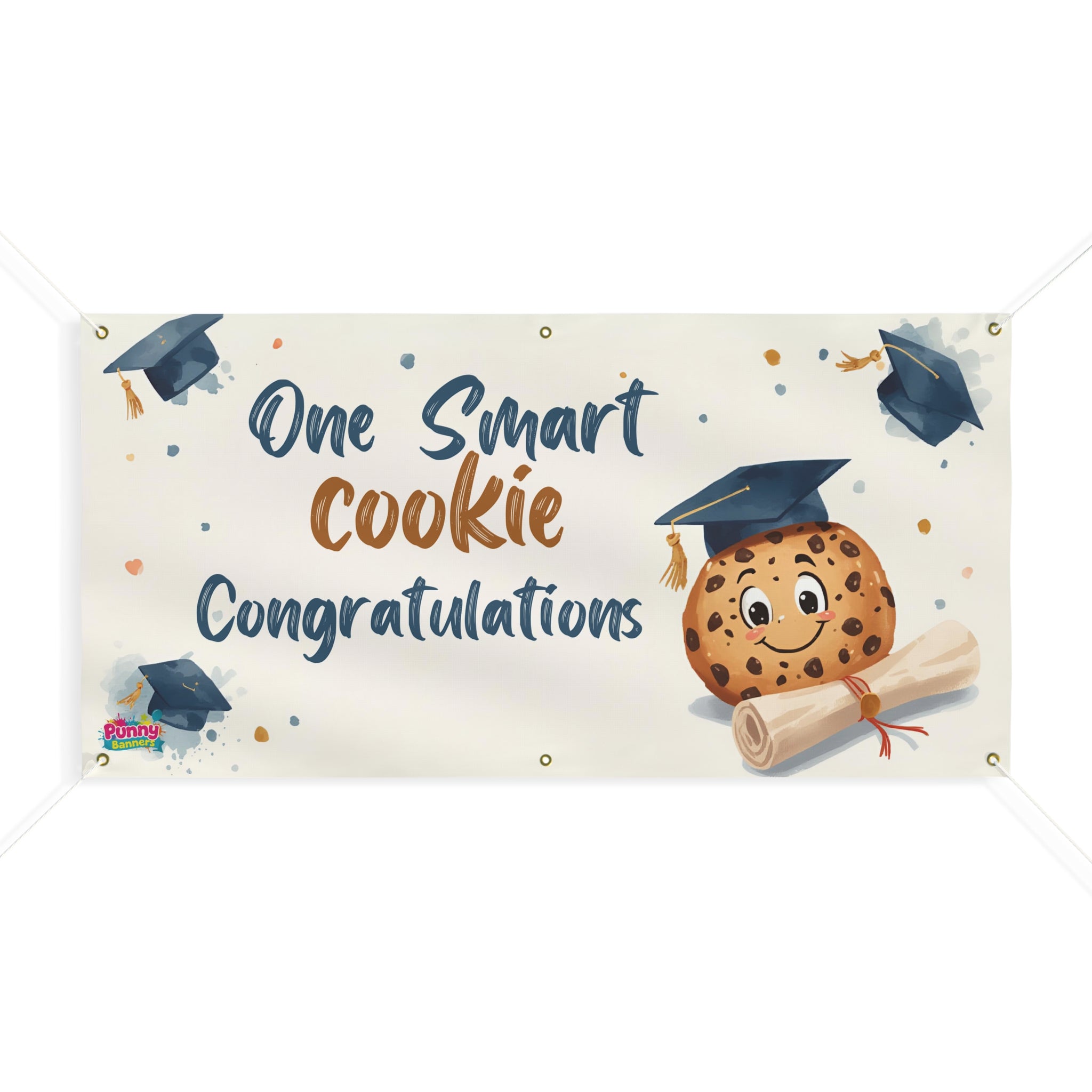 One Smart Cookie Congratulations Graduation Banner! 🎓🍪