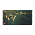 Olive You Forever Happy Anniversary Personalized Banner! 🍸🎉